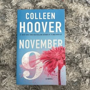 November 9th by Colleen Hoover.
